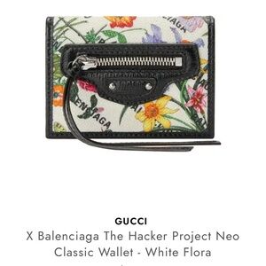 Gucci Neo Classic Mini Wallet in collaboration with Balenciaga